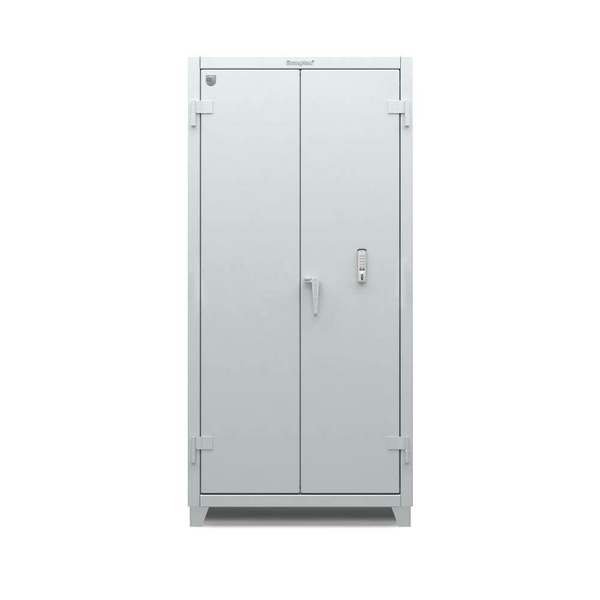 Strong Hold 14 ga. Cabinet with Keyless Entry Lock 36 inW x 24 inD x 75 inH 36-243-EK-L